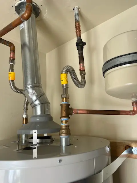 Water heater installation and plumbing repair in Rochester